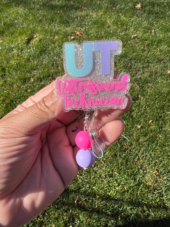 Ultrasound Technician Badge Reel|UT Badge Reel|Ultrasound Badge Reel|Sonographer Badge Reel|Cute Badge Reel|Medical Badge