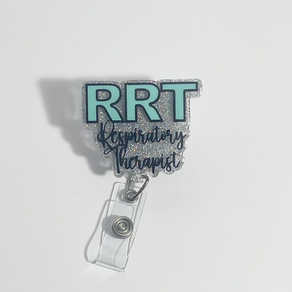 Respiratory Therapist Badge Reel|RT Badge Reel|Lungs Badge Reel|Cute Badge Reel|Glitter Badge Reel|Nurse Badge Reel