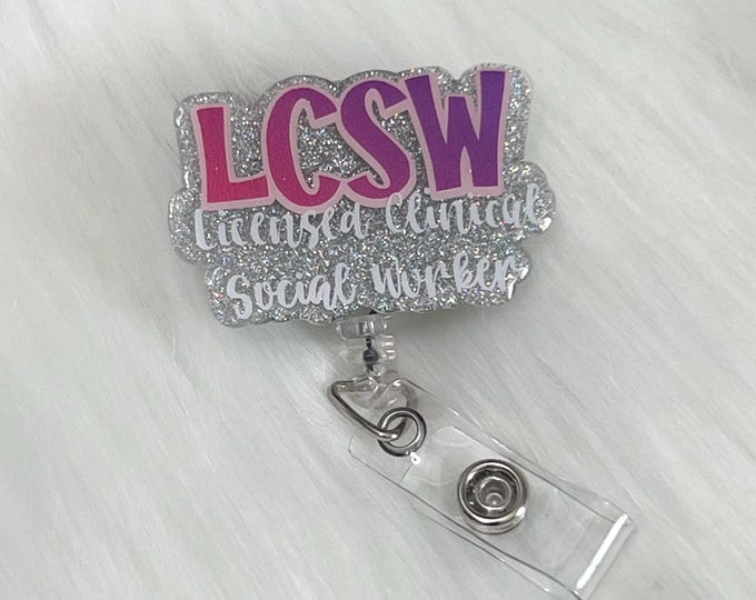 LCSW Badge Reel|Master Social Work Badge Reel|Master Public Administration Badge Reel|Custom Badge Reel|Pesonalized Badge|MPA Badge Reel
