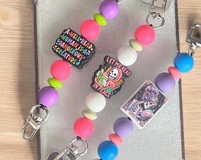 E-reader Beaded Straps|Electronic Reader Strap|E-reader Accessories|Electronic Book Reader Accessories|Beaded strap that fits Kindle