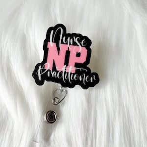 Nurse Practitioner badge Reel|NP Badge Reel|Cute Badge Reel|Custom Badge Reel|Pesonalized Badge|Nurse Badge Reel