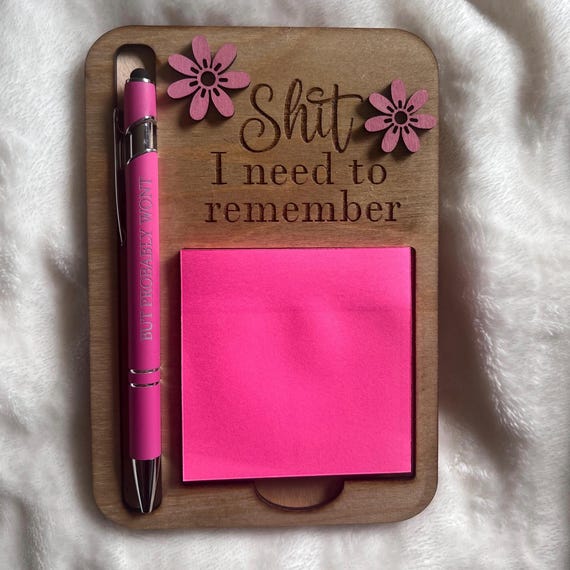 Sticky Note Holder|Personalized Note Holder|Nurse Gift|Appreciation Gift|Personalized Office Decor|Desk Decor|Office Appreciation