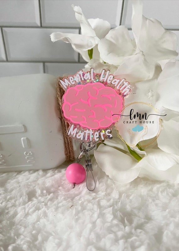 Mental Health Badge Reel|Mental Health Matters Badge Reel|Medical Badge Reel| Cute Badge Reel| Custom Badge|Personalized Badge|
