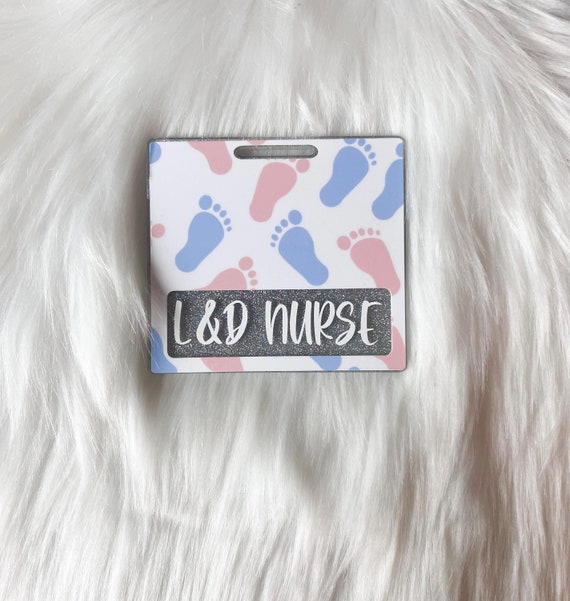 Labor and Delivery Badge Buddy|NICU Badge Buddy|Customized Badge Buddy|Glitter Badge Buddy|L&D badge buddy|Neonatal Intensive Care Badge
