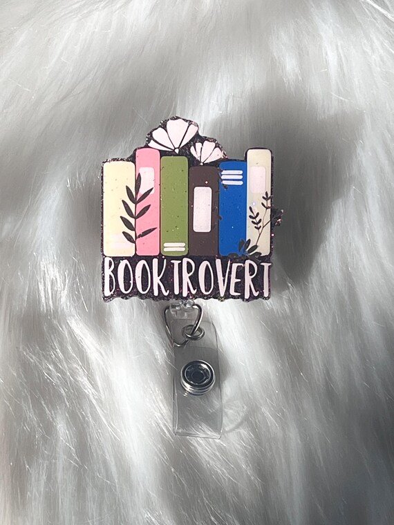 Librarian Badge Reel|Book Lover Badge Reel|Booktrovert badge reel|Book Nerd Badge Reel|I Love Books and Badge Reel
