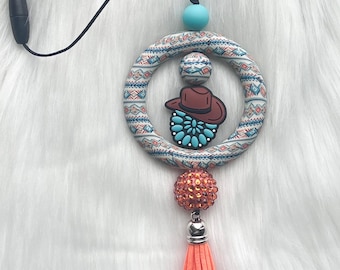 Beaded Car Charm|Review Mirror Charm|Custom Car Charm|Car Accessory|silicone car charm|Gift For Daughter|Gift for Mother|Gift for Sister