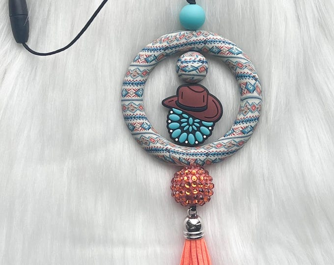 Beaded Car Charm|Review Mirror Charm|Custom Car Charm|Car Accessory|silicone car charm|Gift For Daughter|Gift for Mother|Gift for Sister