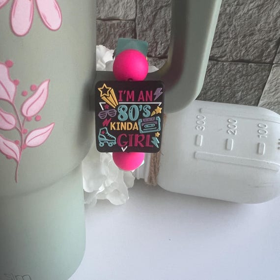 Beaded Cup Charm|Silicone Beaded Cup Charm|Cup Accessories|Water Bottle Charm|Water Bottle Accessories|Bag Charm|Gift For Her|Gift For Mom