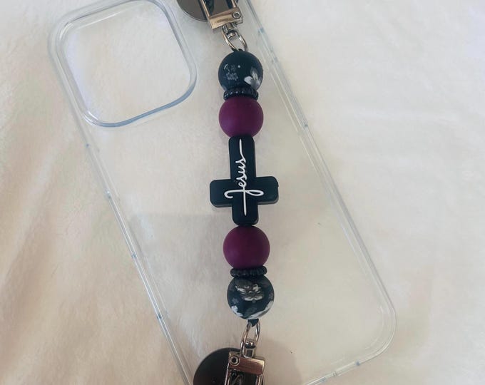 Beaded Phone Straps|Electronic Reader Strap|Phone Accessories|E-book strap|Gift for book lover|Phone Charm|Phone strap|Phone Decor