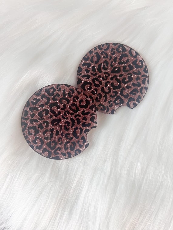 Glitter Car Coaster|Car Coaster|Bling Car Coaster|Custom Car Coaster|New Car Gift|Bling Car Accessories|Personalized Car Coaster|Coasters
