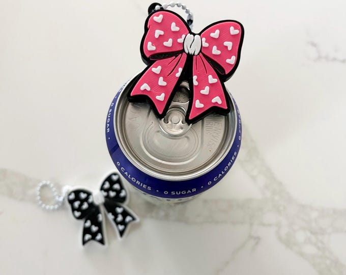 Cute 3D Printed Can Opener Keychain|Nail-Saving Can Opener |Acrylic and Press-On Nail Friendly|Girly Gift