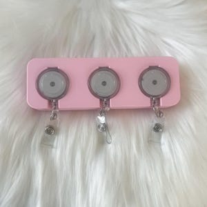 3D Printed Badge Reel Holder Base for Crafters|Badge Reel Stand for Designing, Assembling & Storage