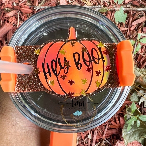 Pumpkin Tumbler Name Plate|Tumbler Name Tag|40oz Tumbler TaglPersonalized Tumbler Tag|Custom Tumbler Tag|Fall Tumbler Name tag