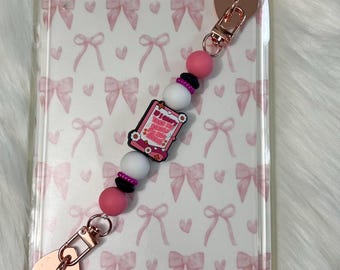 E-reader Beaded Straps|Electronic Reader Strap|E-reader Accessories|E-book strap|Gift for book lover|Beaded strap that fits Kindle