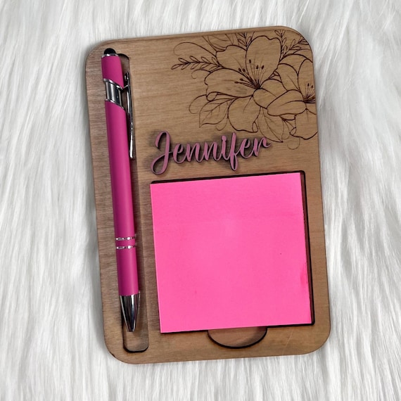 Sticky Note Holder|Personalized Note Holder|Nurse Gift|Appreciation Gift|Personalized Office Decor|Desk Decor|Office Appreciation