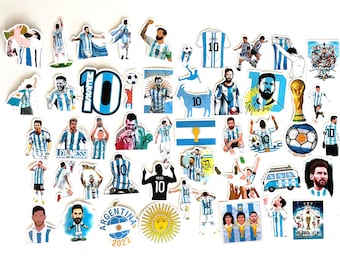 Stickers Messi (15, 30 ou 52 stickers aléatoires) Livraison gratuite
