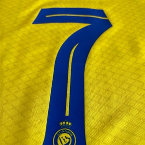 Cristiano Ronaldo 7 Al Nassr Youth Kids Jersey W-Short TAILLE ENFANT image 7