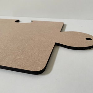 MDF Router Template and Jig Puzzle Piece Charcuterie Board image 2