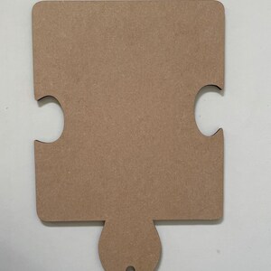 MDF Router Template and Jig Puzzle Piece Charcuterie Board image 6