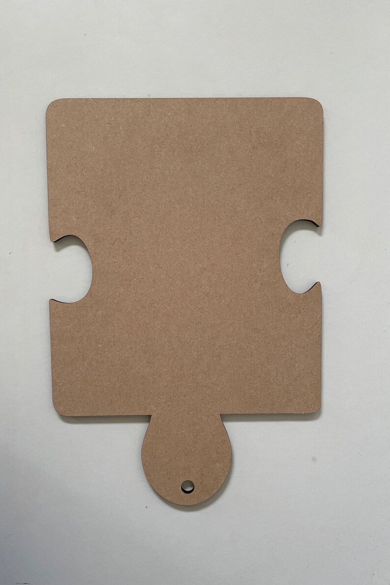 MDF Router Template and Jig Puzzle Piece Charcuterie Board image 6