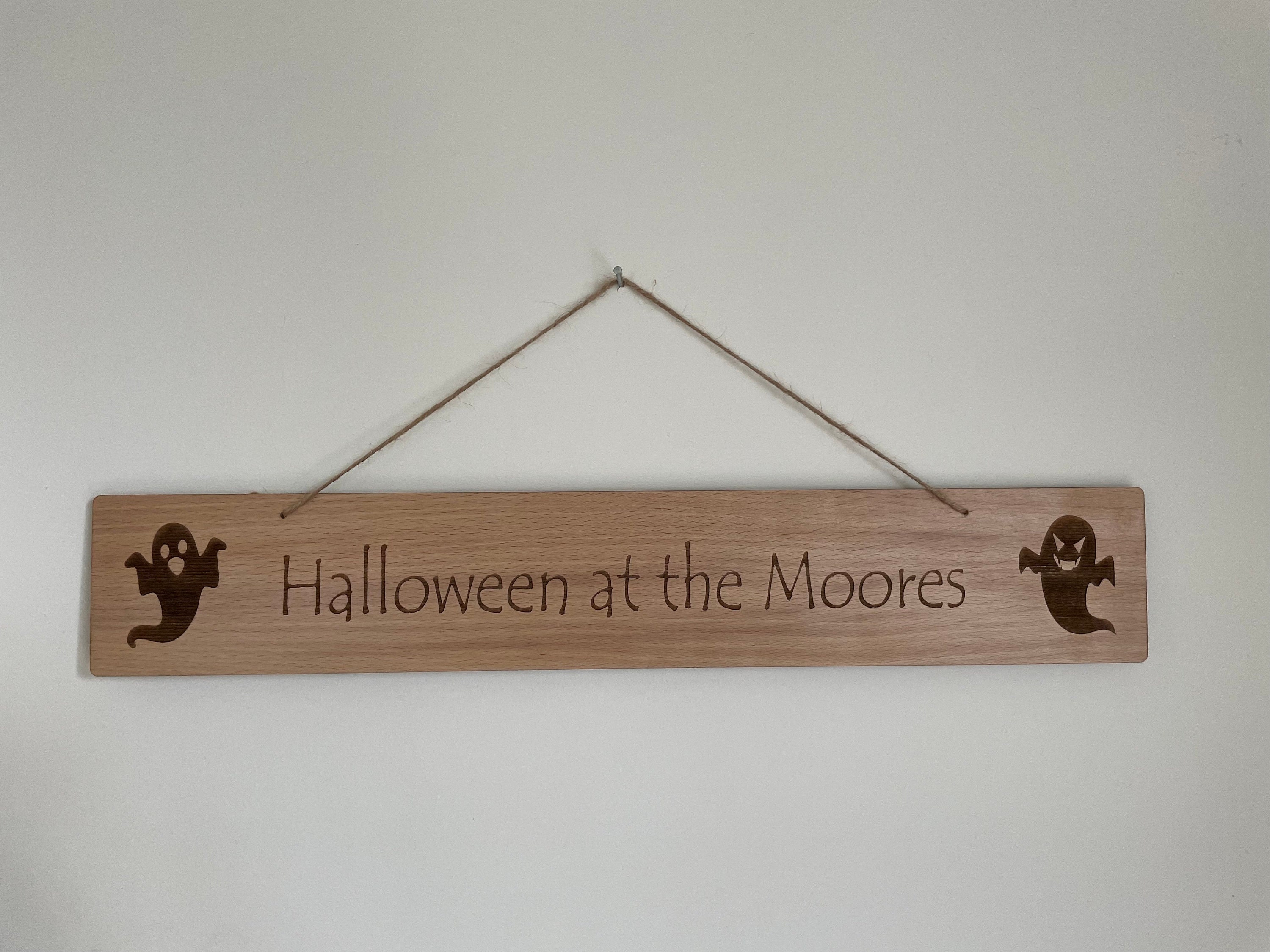 Personalized Playful Spooky Couple Custom 2D Flat Acrylic Plaque, Gift For Nightmare Couples