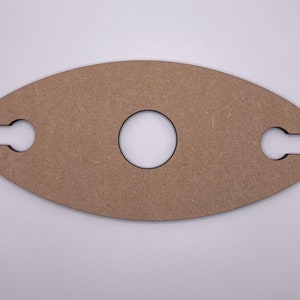 MDF Router Template and Jig Wine Bottle Glass Holder