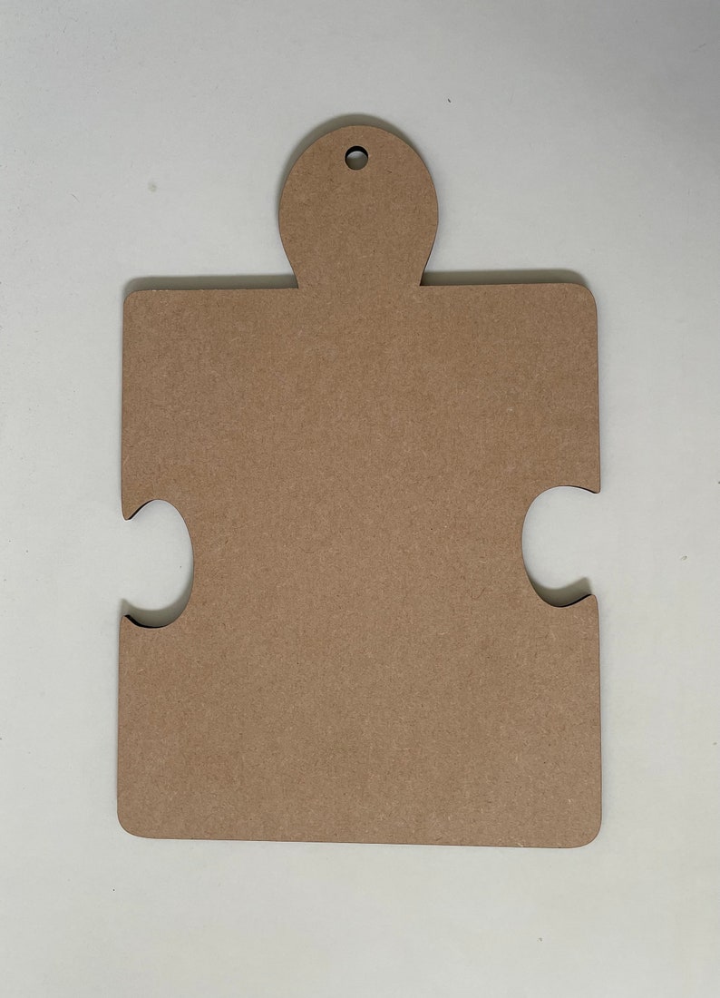 MDF Router Template and Jig Puzzle Piece Charcuterie Board image 1