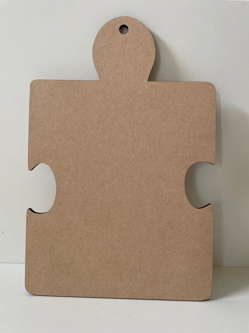 MDF Router Template and Jig Puzzle Piece Charcuterie Board image 5