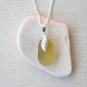 Seaham Sea Glass Sterling Silver Necklace, Sea Glass Pendant, Silver Necklace, Sea Glass Jewellery, Silver Jewellery