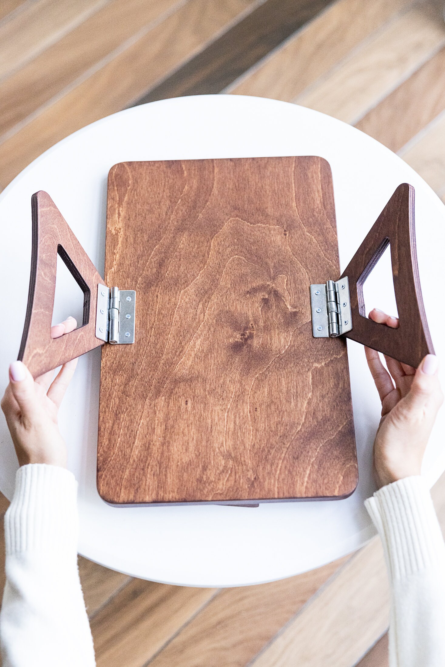 Functional Wooden Sofa Tray Sofa Arm Table Adjustable Sofa Etsy