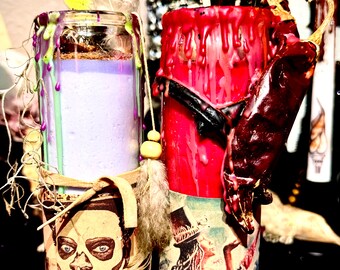 7 Day RituaI Candles Invoke & Conjure- Baron Samedi, Papa Legba-Hekate,Lilith,The Morrigan,Medusa -Ancestor Magic- Witchcraft- Hoodoo Voodoo