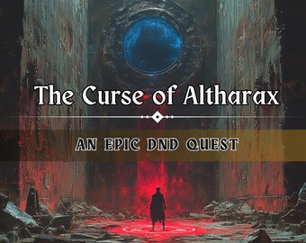 The Curse of Altharax, Pathfinder, D&D Map and Setting, dnd battle mao, Dungeons and Dragons, Roll20, Fantasy Grounds, VTT, dnd quest