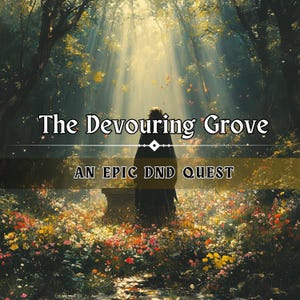 Le Bosquet Dévorant, Pathfinder, carte et décor D&D, carte de bataille D&D, Donjons et Dragons, Roll20, Fantasy Grounds, VTT