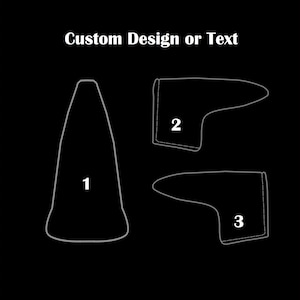 Putter Headcover - CUSTOM - HANDMADE