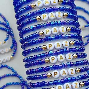 Custom Friendship Bracelet, Bulk Order Bracelet, Bead Bracelets, Bulk Gifts, Personalized Jewelry, Personalized Gift, Gift for Her