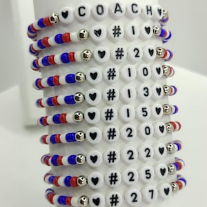 Custom Friendship Bracelet, Bulk Order Bracelet, Bead Bracelets, Bulk Gifts, Personalized Jewelry, Personalized Gift, Gift for Her
