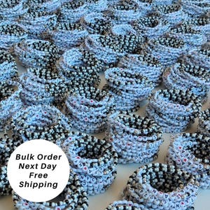 Bulk Personalized Beaded Name Bracelets, Team Event Gifts