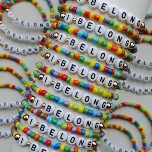100-500-1000 pcs Custom Friendship Bracelets, Bulk Order Bracelets, Bead Bracelets, Bulk Gifts, Personalized Gift, Gift for Her