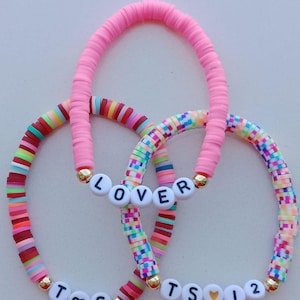 Taylor Swift Inspired Friendship Bracelet: Eras Tour Beaded Swiftie Gift 画像 4