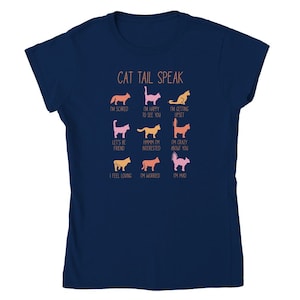 Cat tail speak | Women&#39;s T-shirt | cat owners shirt