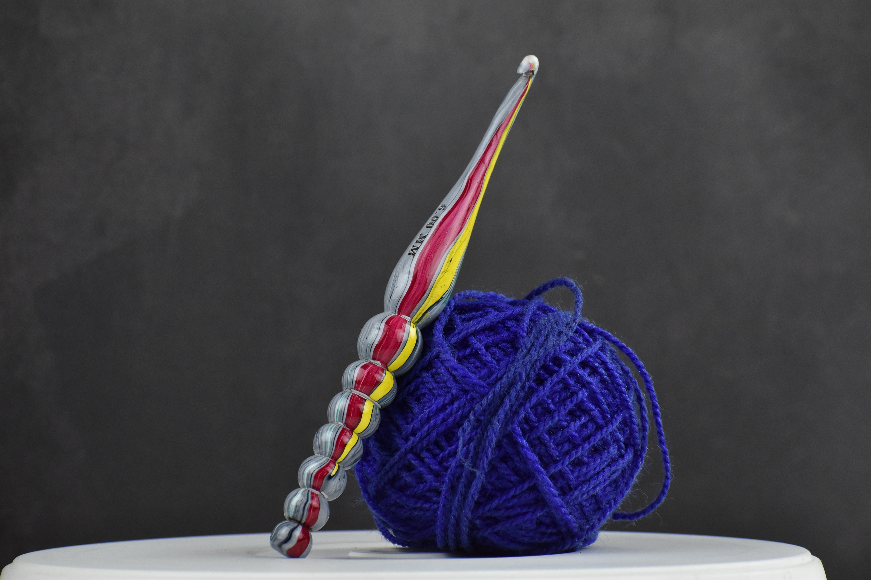 Crochet Hook 4.5mm, Crochet Needle, Needle, Knitting Needle, Knitting Hook,  Patterned Crochet Needle, Amigurumi and Knitting 