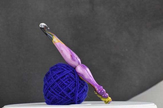 Knitcraft Purple Crochet Hook 4.5mm