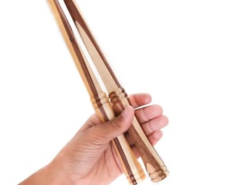 Huso de madera de haya artesanal para principiantes (13 pulgadas)