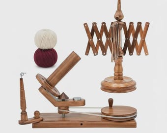 Handcrafted Rosewood Yarn Winder | Winding Machine | Yarn Swift