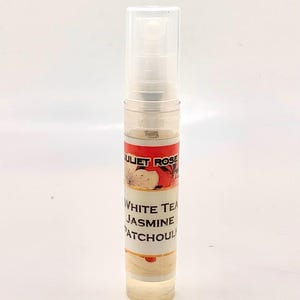 White Tea Jasmine EDP: Patchouli, Rosewood, Musk (3ml Sample)
