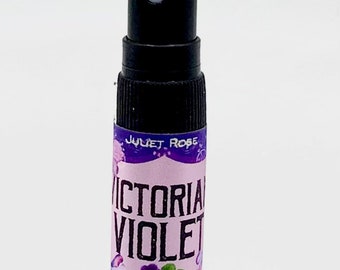 Victorian Violet EDP - 3ml Sample - Fresh and Creamy Parma Violet Perfume with Creamy Sweet Rose, Sugared Almond, Heliotrope and Violet Leaf