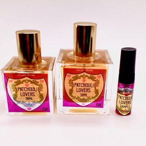 Patchouli Lovers - ein lebendiges und reiches dunkles sinnliches Patchouli EDP, mit Tuberose, Zypresse, weißes Oud, Leder, Moschus und Zedernholz. Wunderschön.