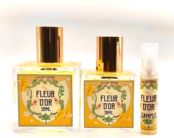 Perfume Fleur d’Or: Mimosa, Ylang Ylang, Miel, Almendra y Vainilla