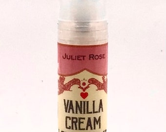 Vanilla Cream Love Bomb - 3ml Sample. Creamy Vanilla Gourmand with Notes of Whipped Cream, Honey, Marshmallow, Caramel, Lily, Vanilla