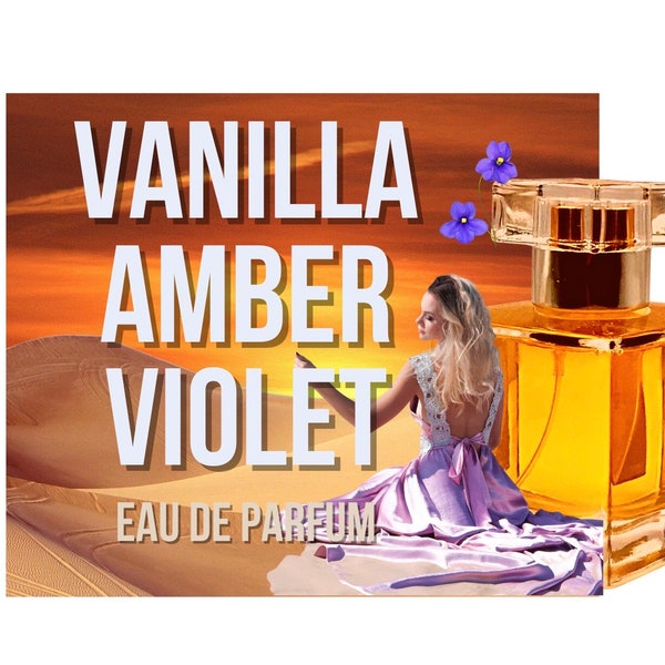 Vanilla Amber Violet EDP - Warm and Sensual with gentle violet breeze. Notes of honey, May Chang, Cinnamon and Amber. Comforting and Sensual